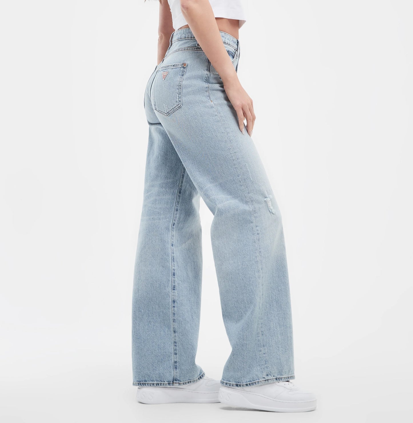 Jeans wide leg GUESS pour femme