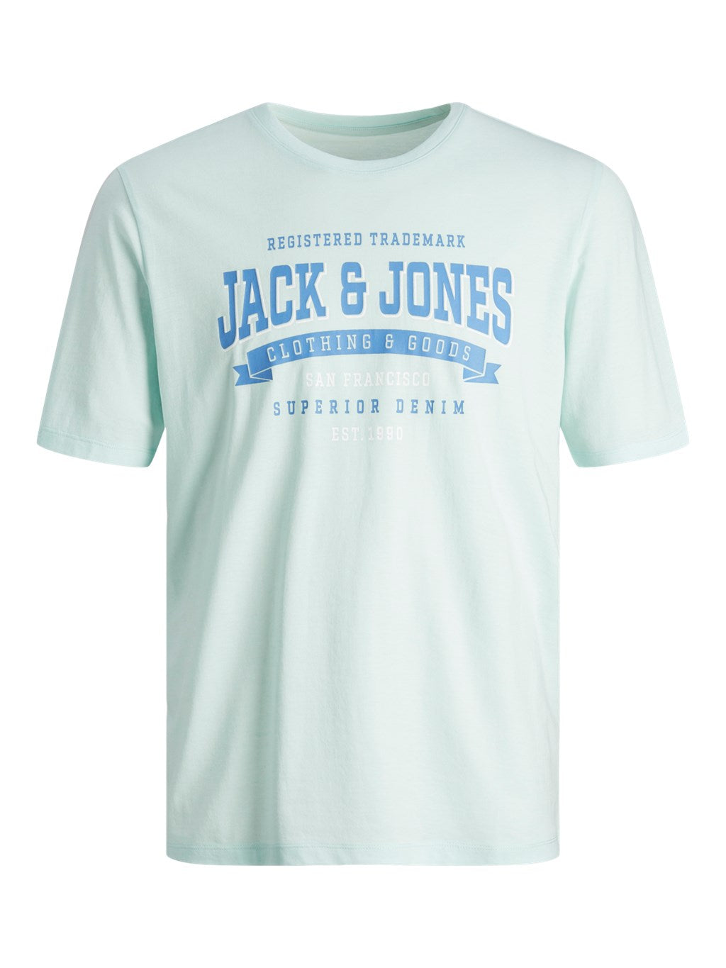 T-shirt bleu Jack&Jones pour homme