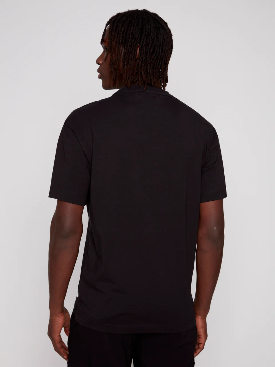 T-shirt noir Projek Raw pour homme