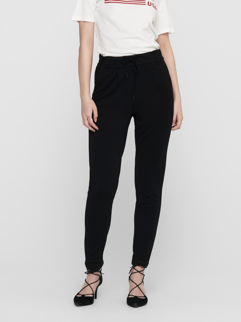PANTALON ONLY NOIR POUR FEMME
