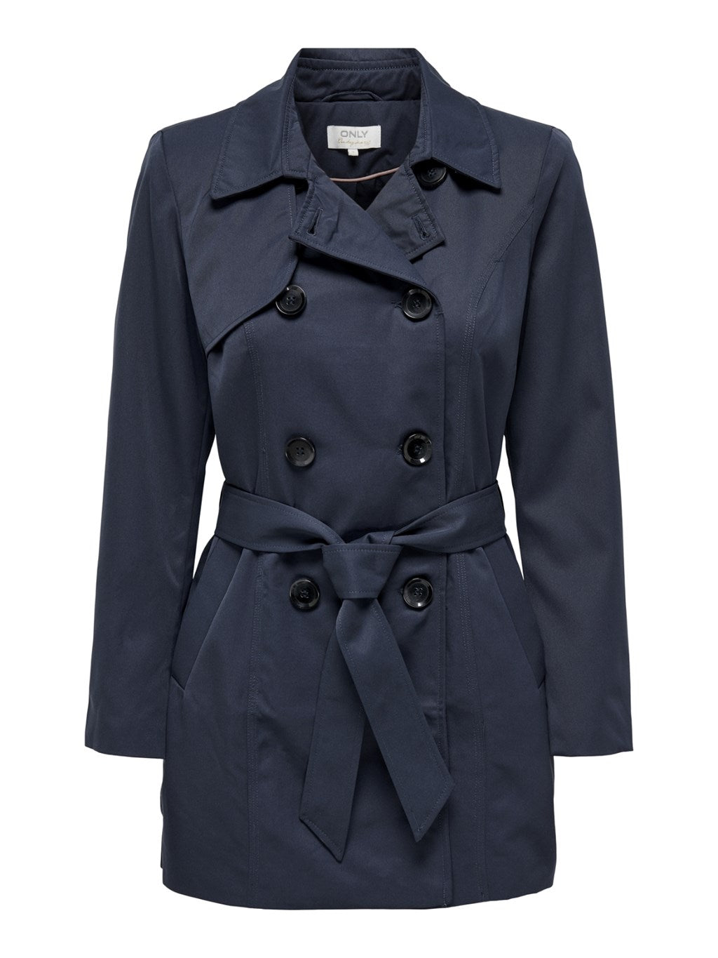 Manteau mi-saison marine Only pour femme
