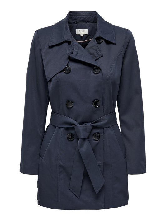 Manteau mi-saison marine Only pour femme