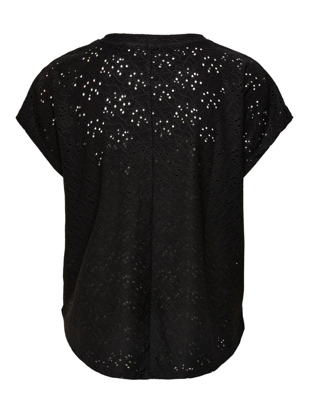 T-SHIRT EN DENTELLE NOIR ONLY POUR FEMME
