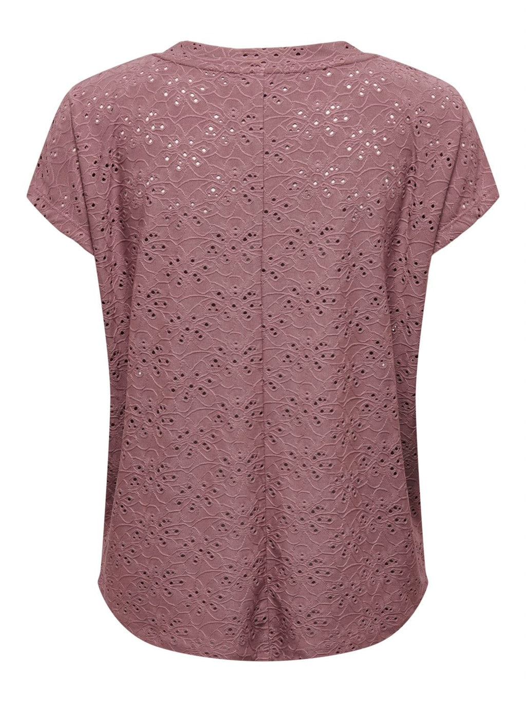 T-SHIRT EN DENTELLE ROSE ONLY POUR FEMME