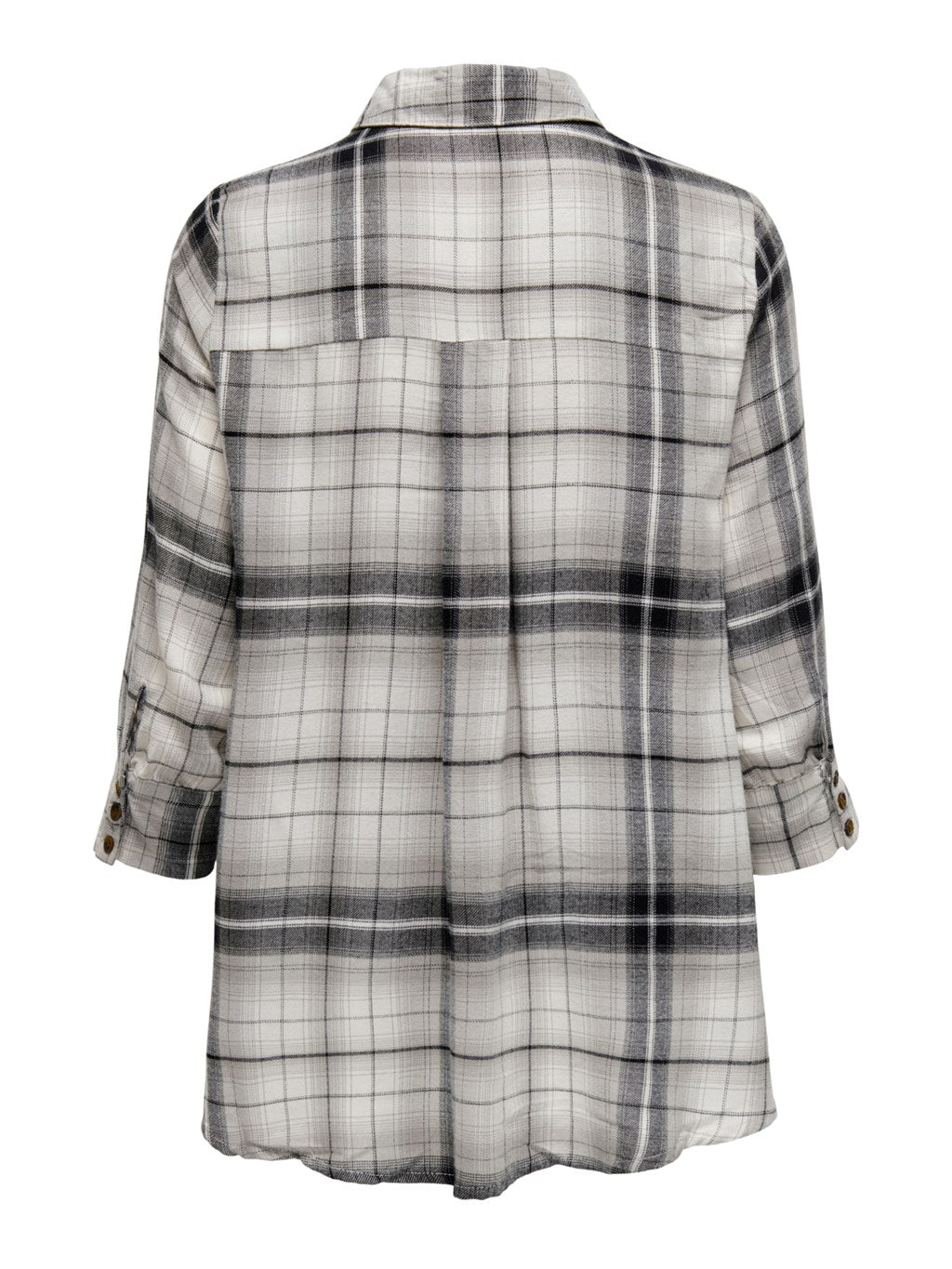 Only black checked shirt for women