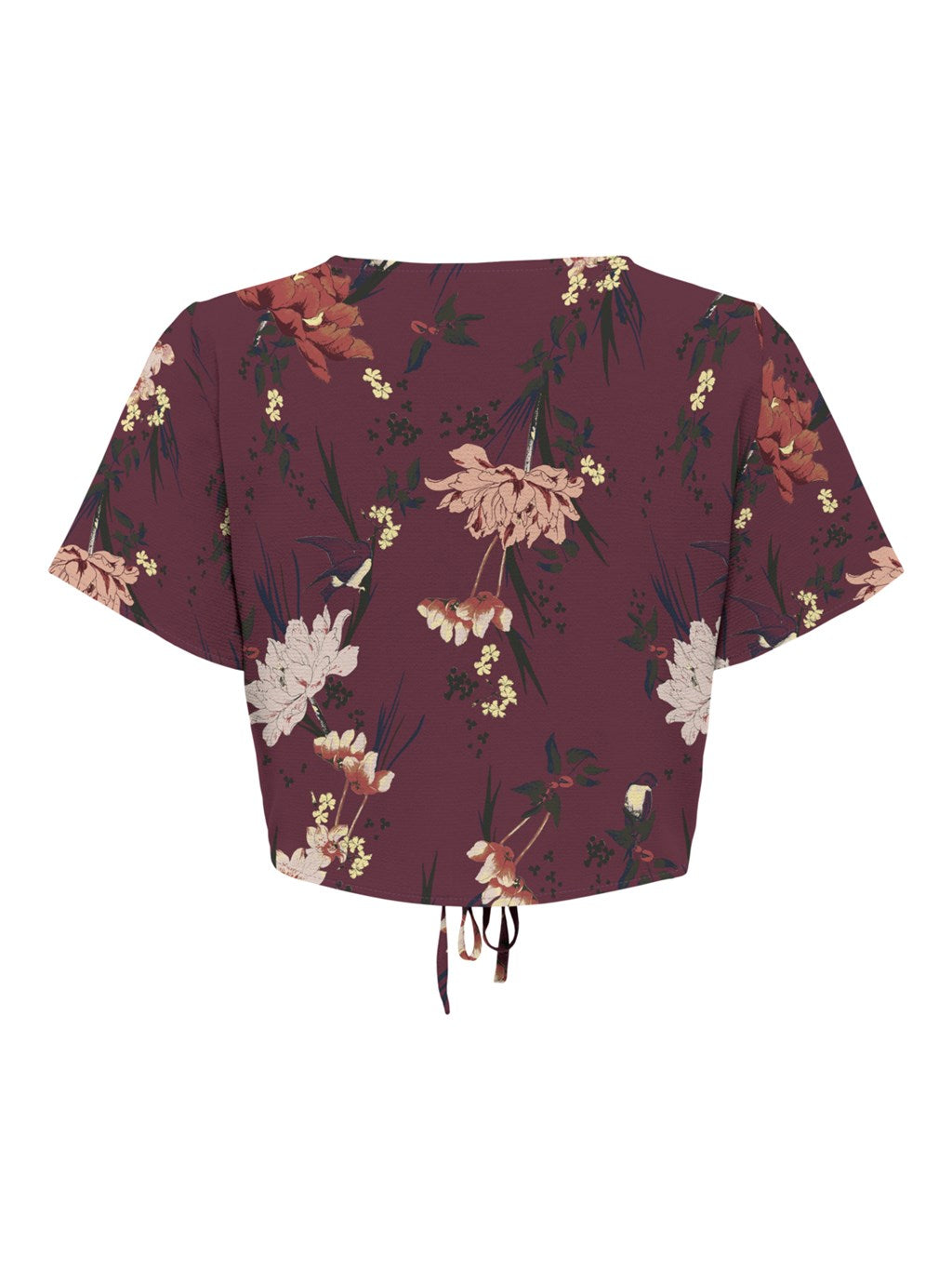 Only pink printed top for women