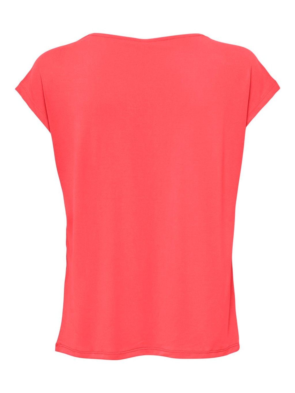 T-SHIRT V NECK ONLY CORRAIL POUR FEMME