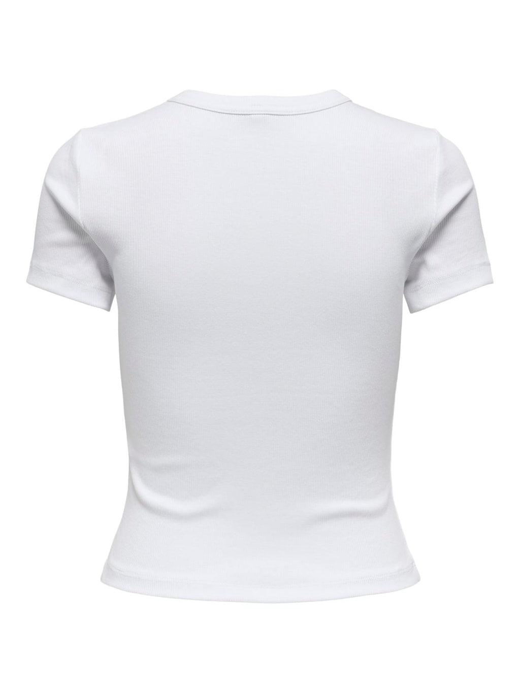 T-SHIRT COURT ONLY BLANC