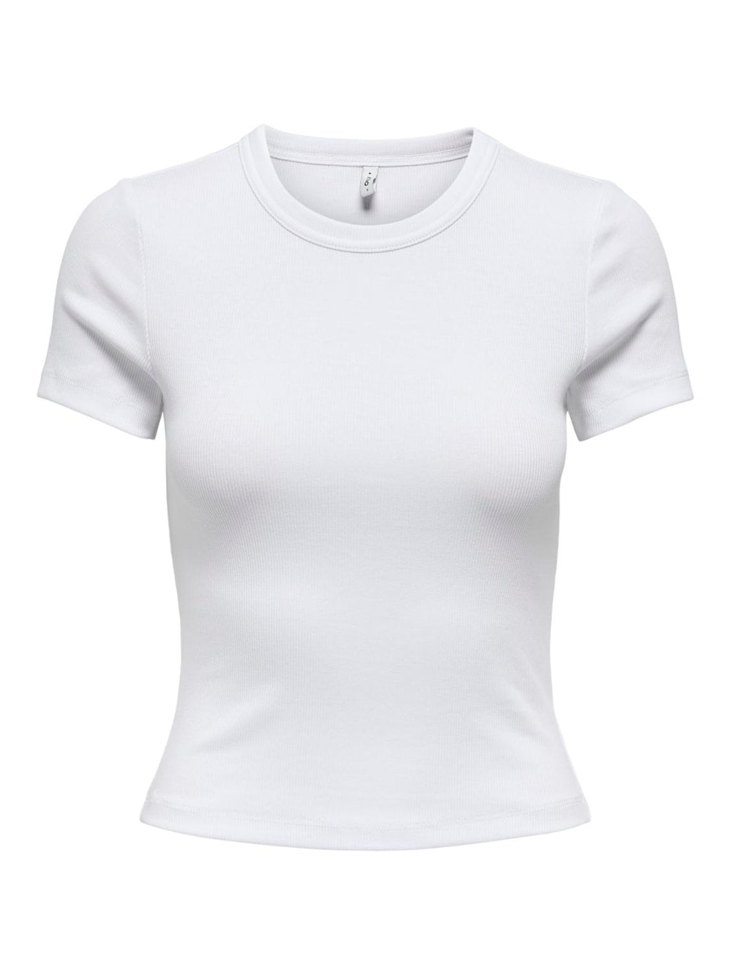 T-SHIRT COURT ONLY BLANC