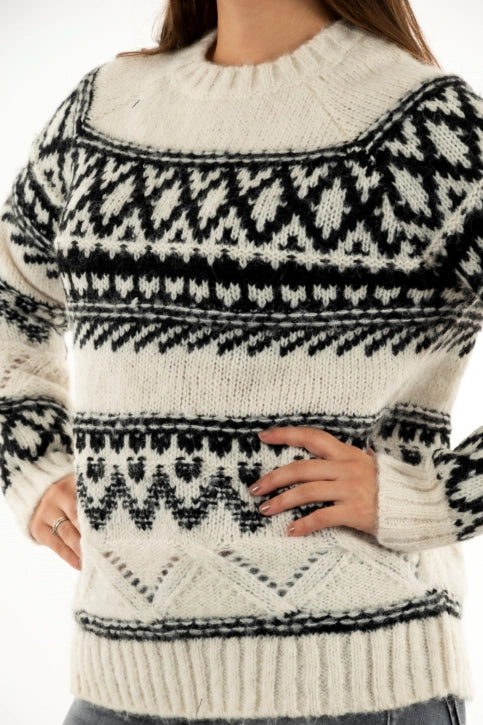 CHANDAIL JACQUARD SHIRLY ONLY FEMME