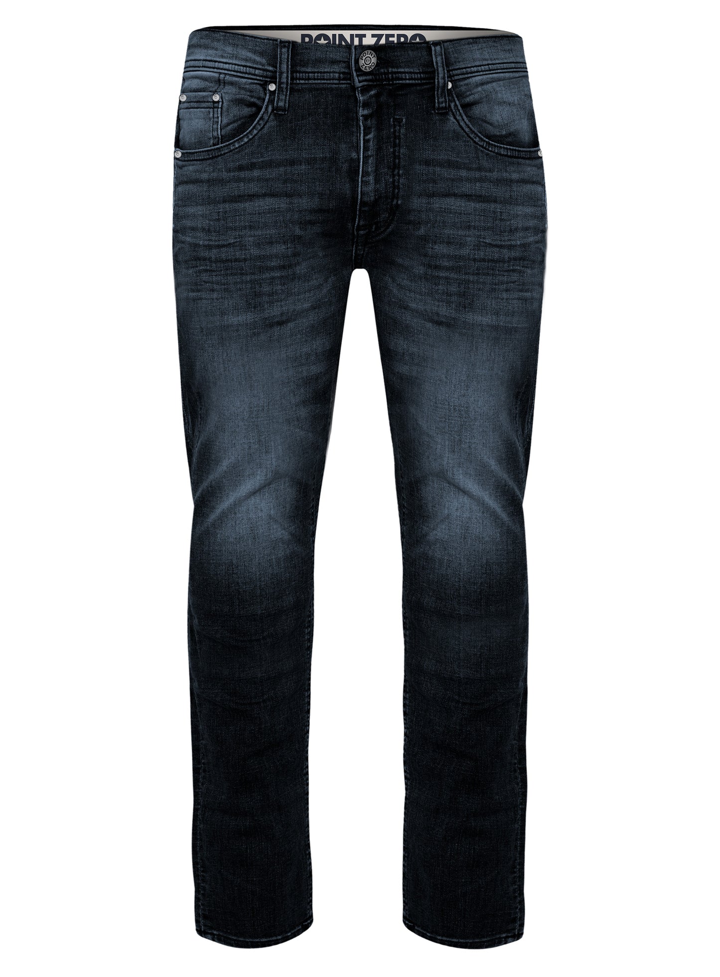 JEANS NAVY WASH POINT-ZERO HOMME