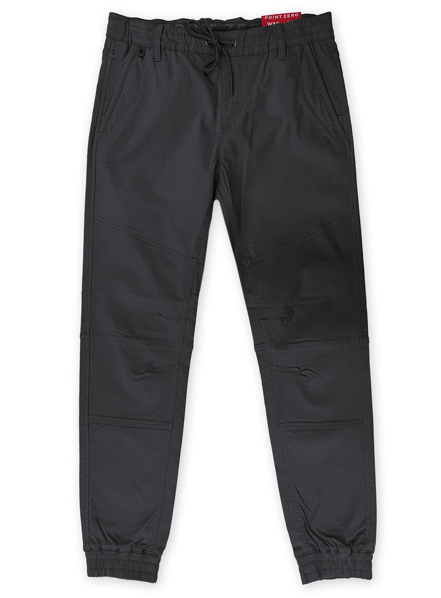 PANTALON FLEX NOIR JOGGER POINT-ZERO POUR HOMME