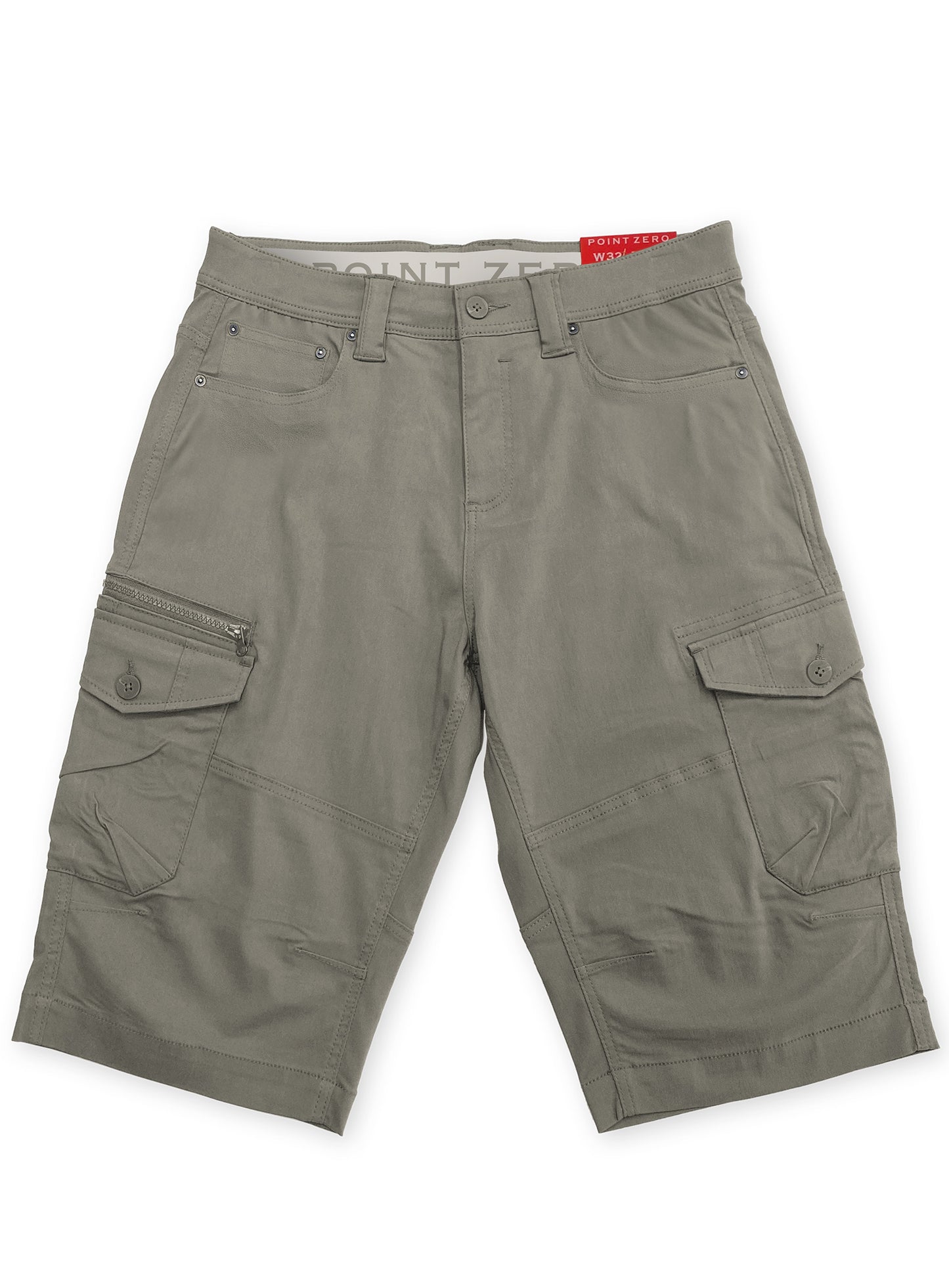 CARGO BERMUDA BEIGE POINT-ZERO POUR HOMME