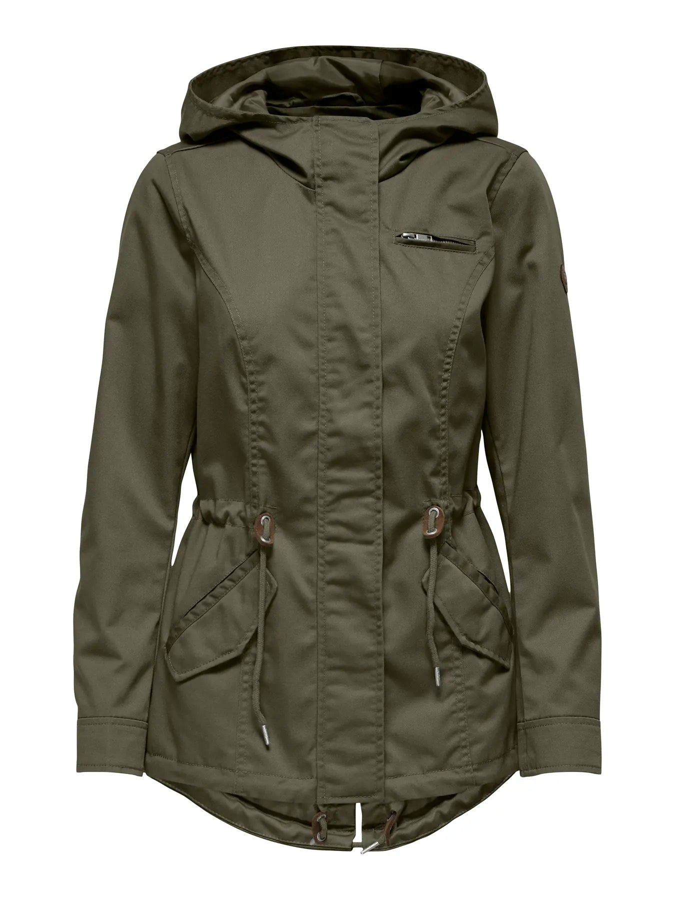 Manteau vert Mi-saison Only pour Femme
