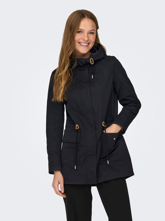 Manteau Mi-saison noir Only pour femme