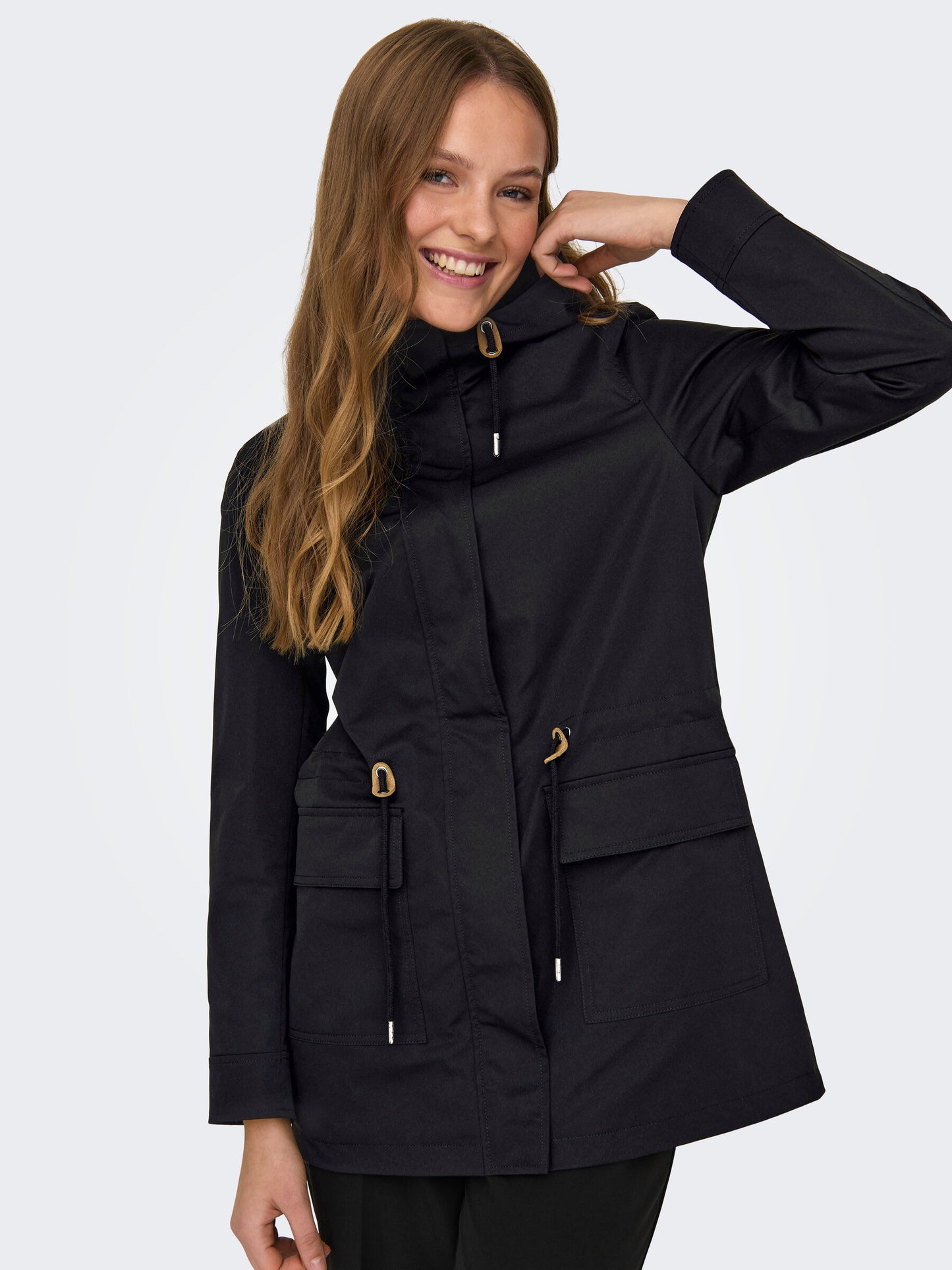 Manteau Mi-saison noir Only pour femme