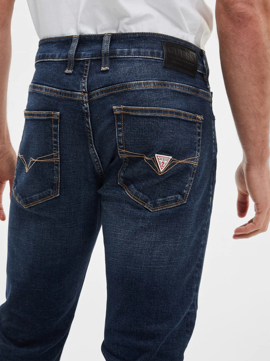 GUESS slim straight leg jeans for men