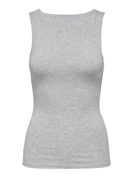 CAMISOLE GRIS 2 COTÉ ONLY POUR FEMME