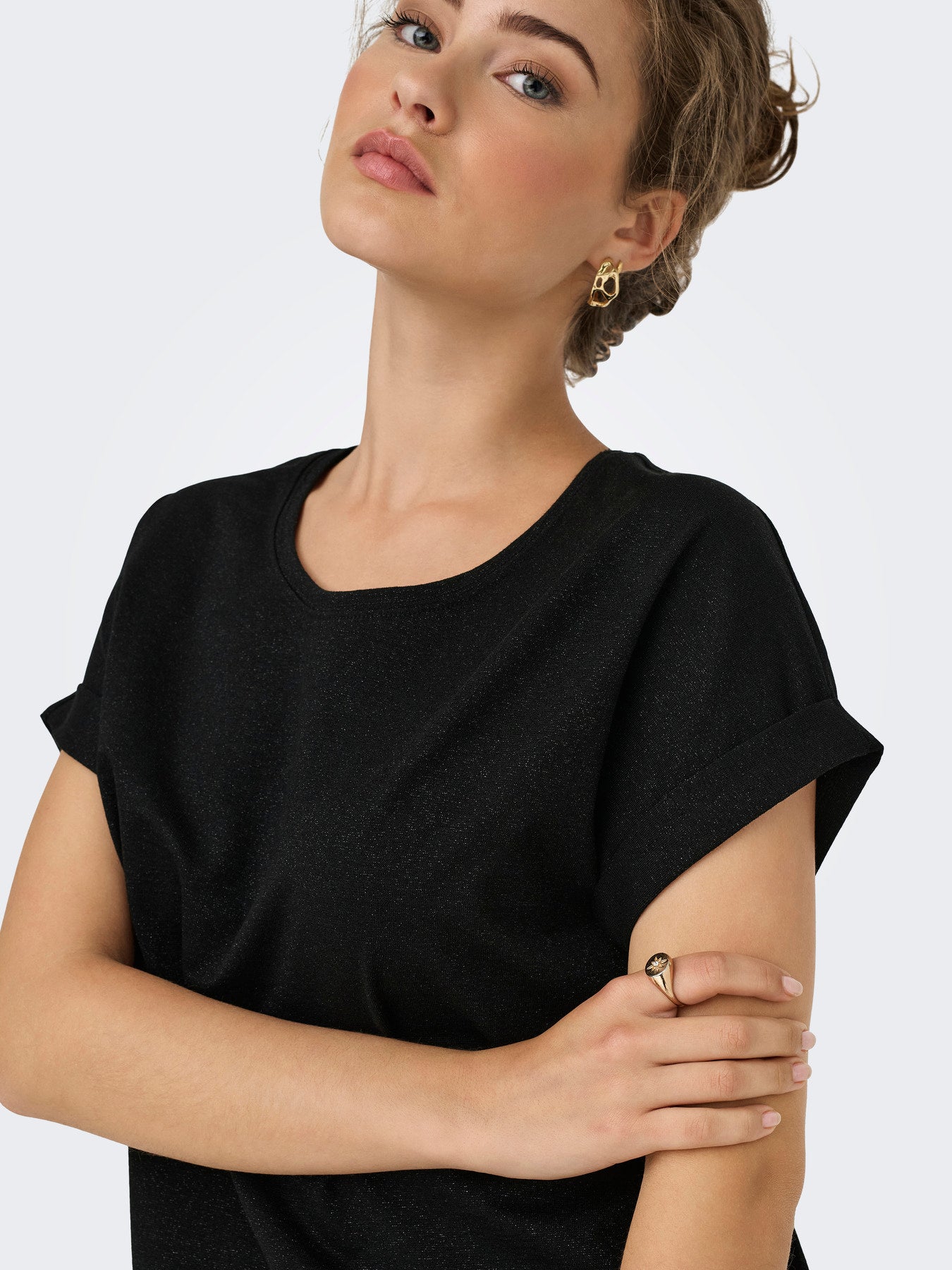 T-SHIRT ÉTINCELANT ONLY POUR FEMME