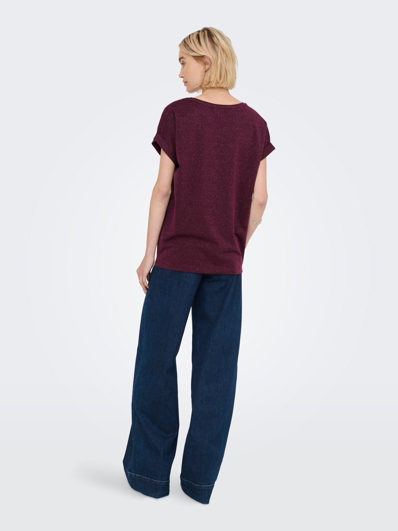 T-SHIRT ÉTINCELANT ONLY POUR FEMME