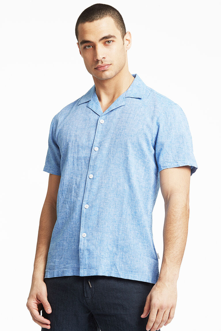 Baby blue shirt mens hotsell