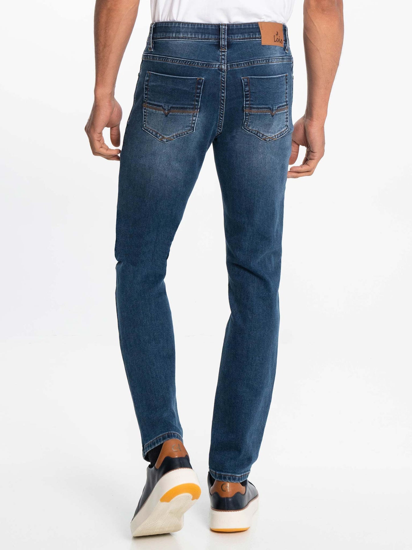 Lois Brad jeans slim 1136 dark blue for men