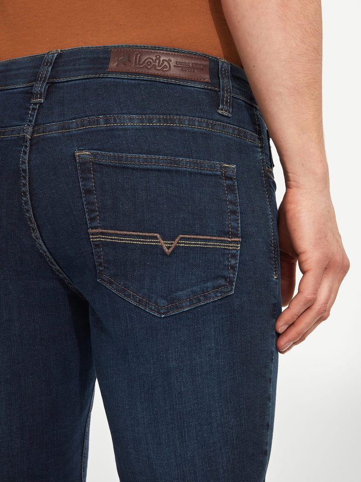 Lois peter dark blue jeans for men