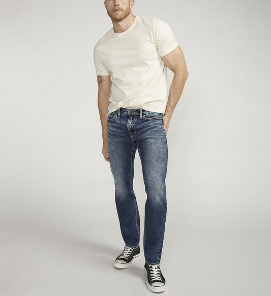 Silver Konrad dark wash jeans for men