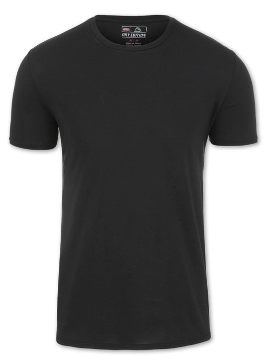 T-shirt noir Point Zéro pour homme