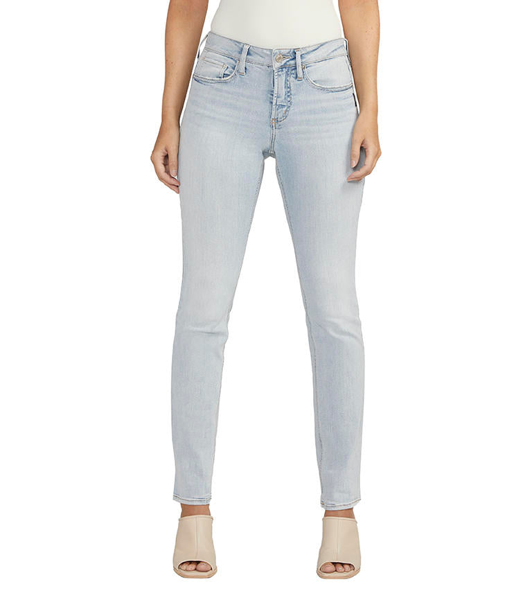 Jeans droit suki indigo Silver pour femme