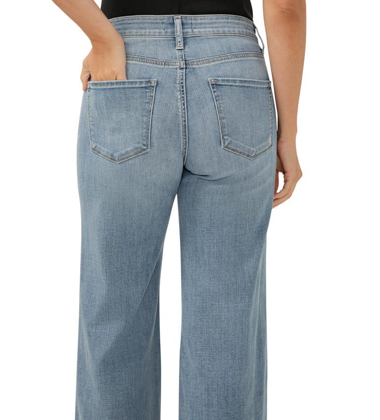 JEANS SILVER SUKI ANKLE WIDE LEG POUR FEMME