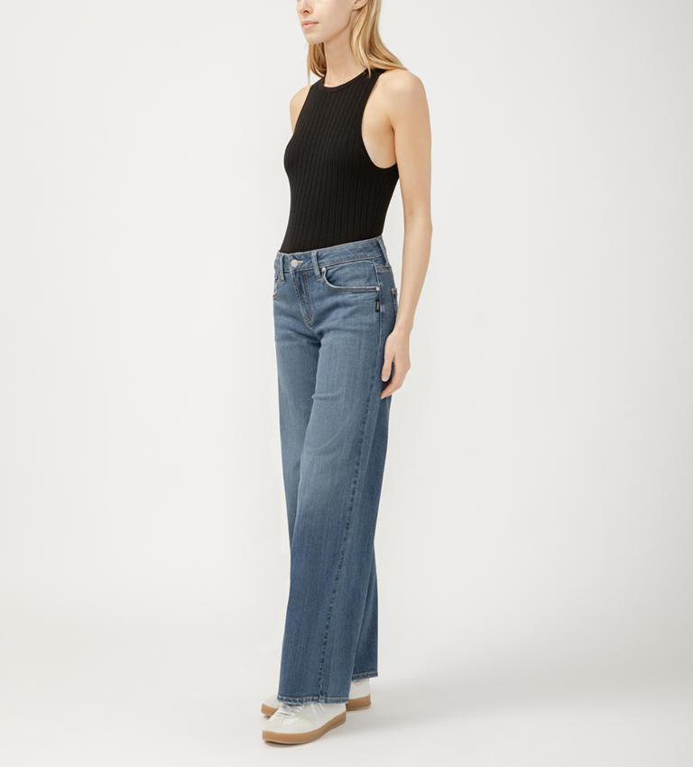 JEANS SILVER SUKI WIDE LEG POUR FEMME