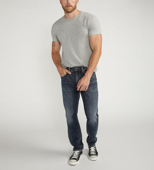 Jeans foncé délavé Silver EDDIE pour homme