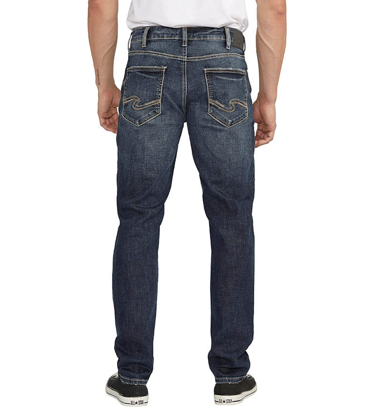 Jeans foncé délavé Silver EDDIE pour homme