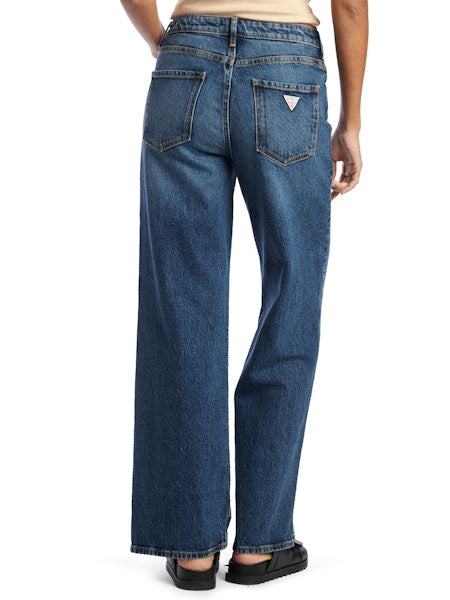 Jeans LARGE taille haute Guess femme