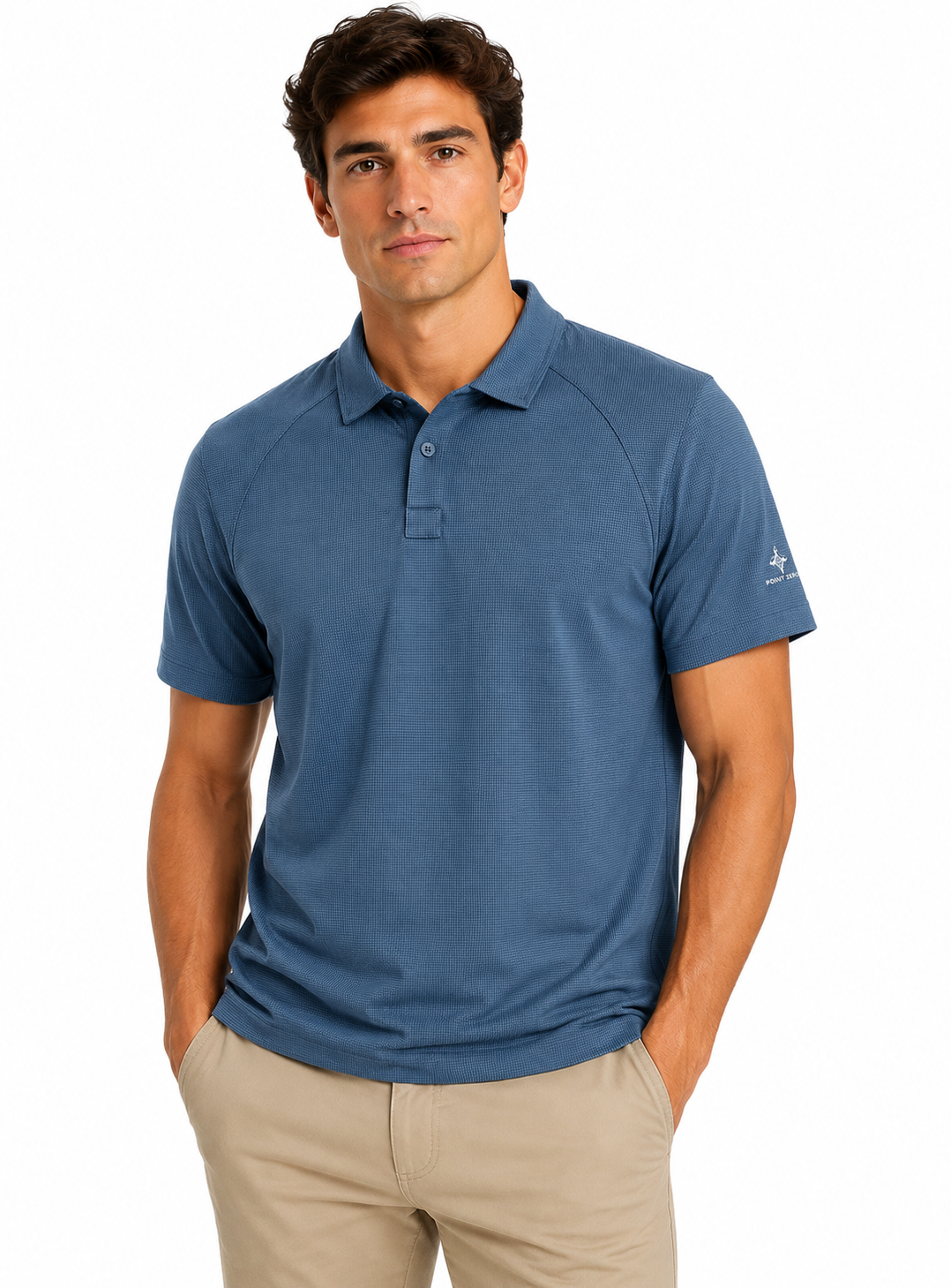 POLO POINT-ZERO POUR HOMME MARINE