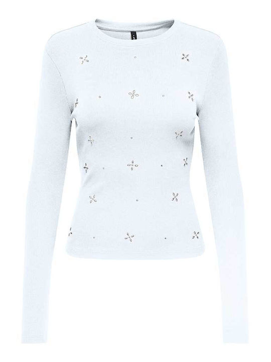 CHANDAIL BLANC FLONCONS ONLY POUR FEMME