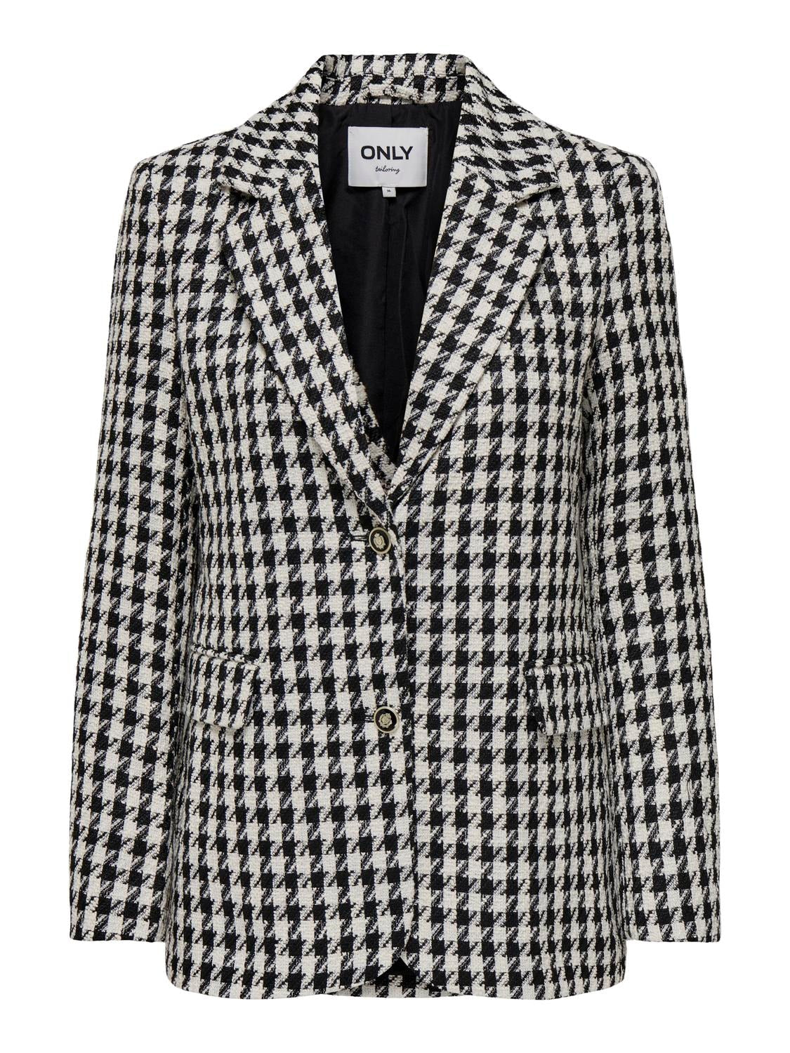 BLAZER NOIR/BLANC ONLY FEMME