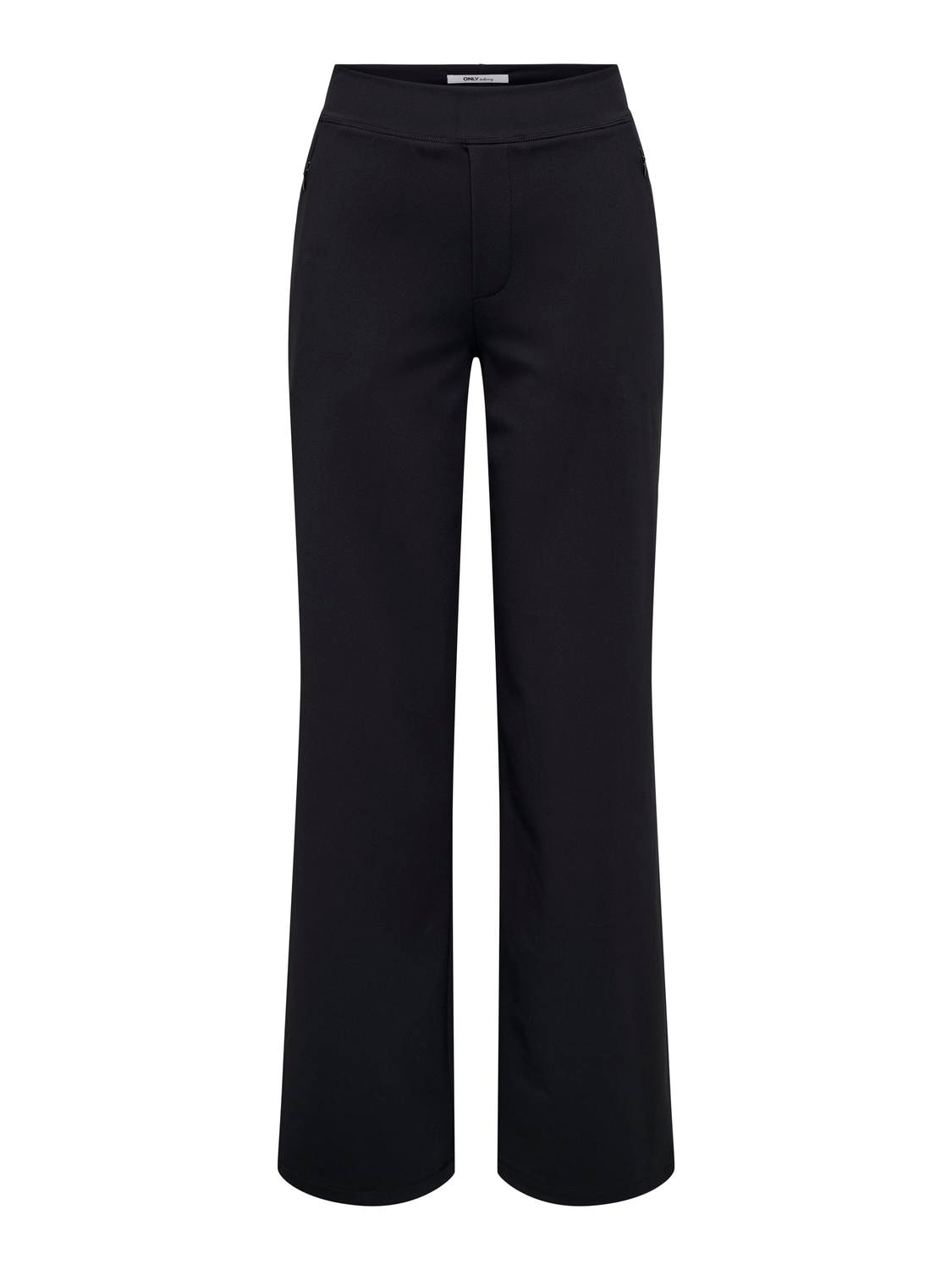 PANTALON NOIR LARGE ONLY FEMME