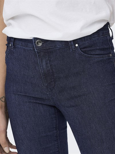 Legging jeans bleu foncé Only pour femme