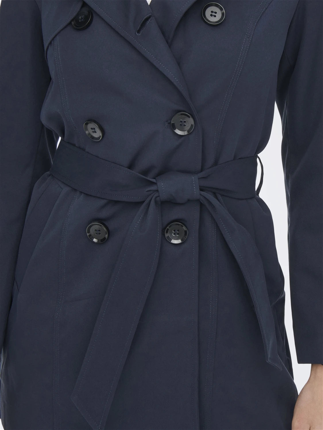 Manteau mi-saison marine Only pour femme