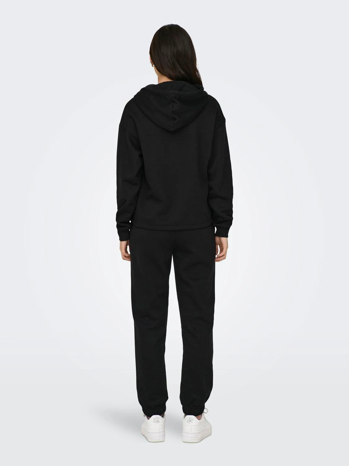 Hoodie court noir Only pour femme