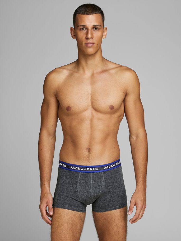 Jack&Jones men's dark grey boxer