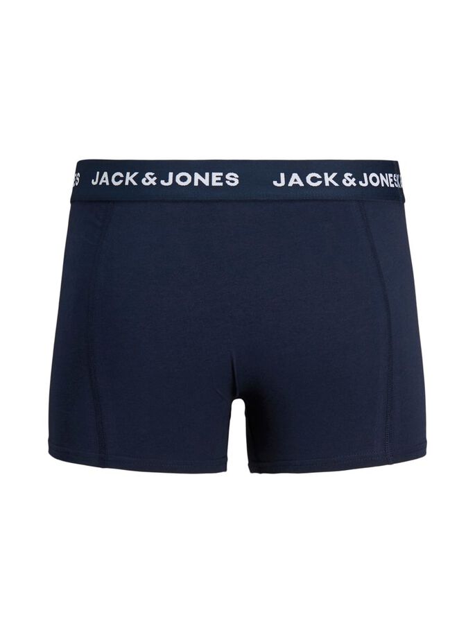 Boxer navy paquet de 3 Jack&Jones pour homme