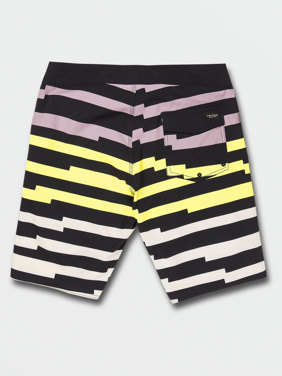 Men's Volcom striped boardshorts