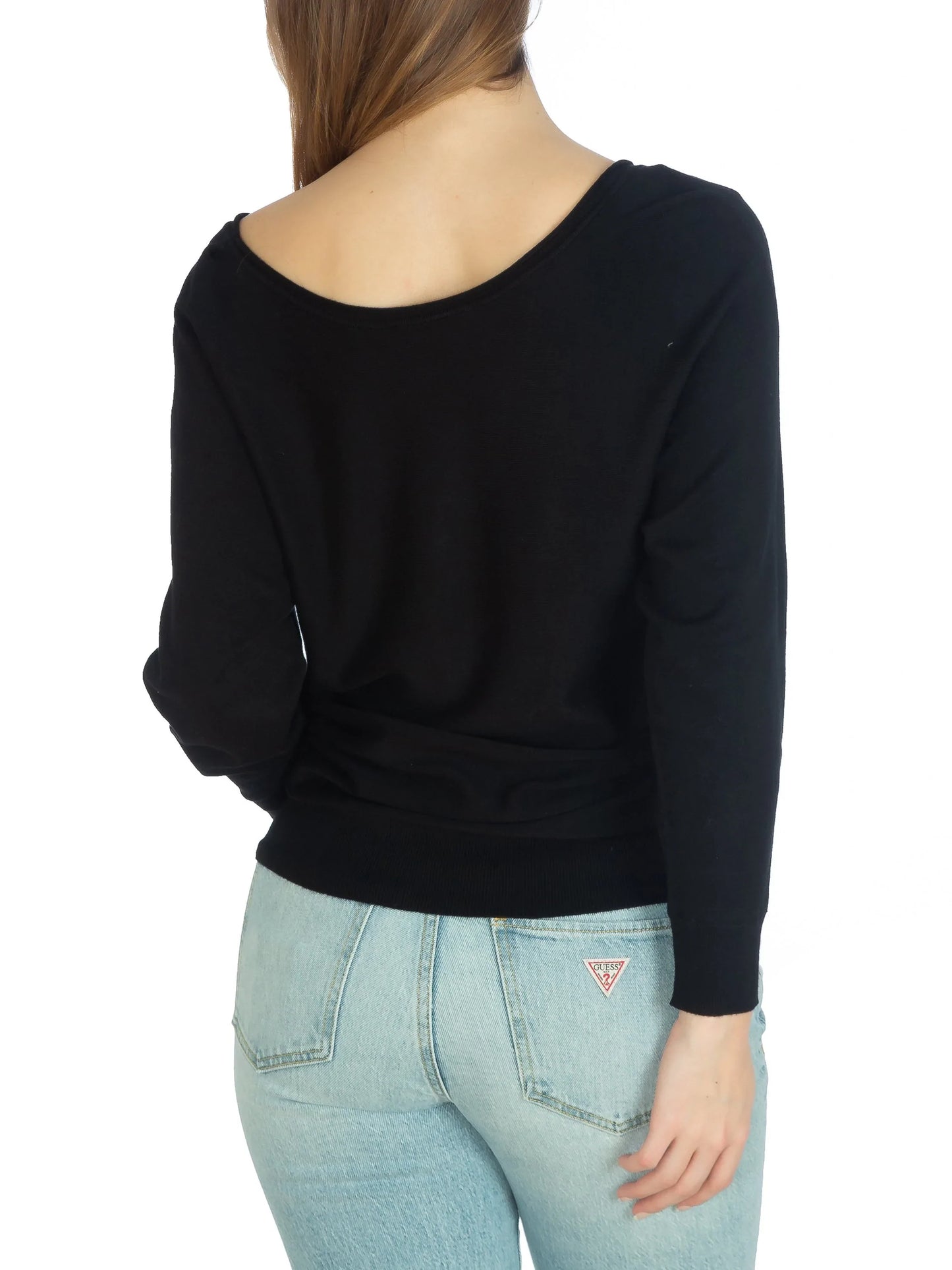 GUESS women's black knit top