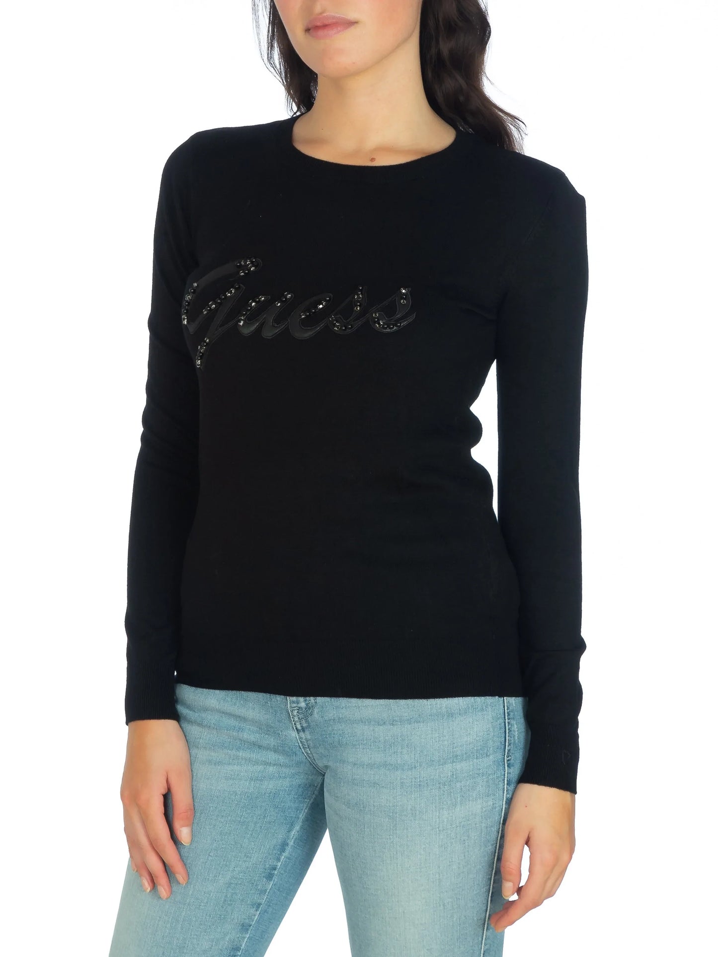 Tricot noir GUESS pour femme