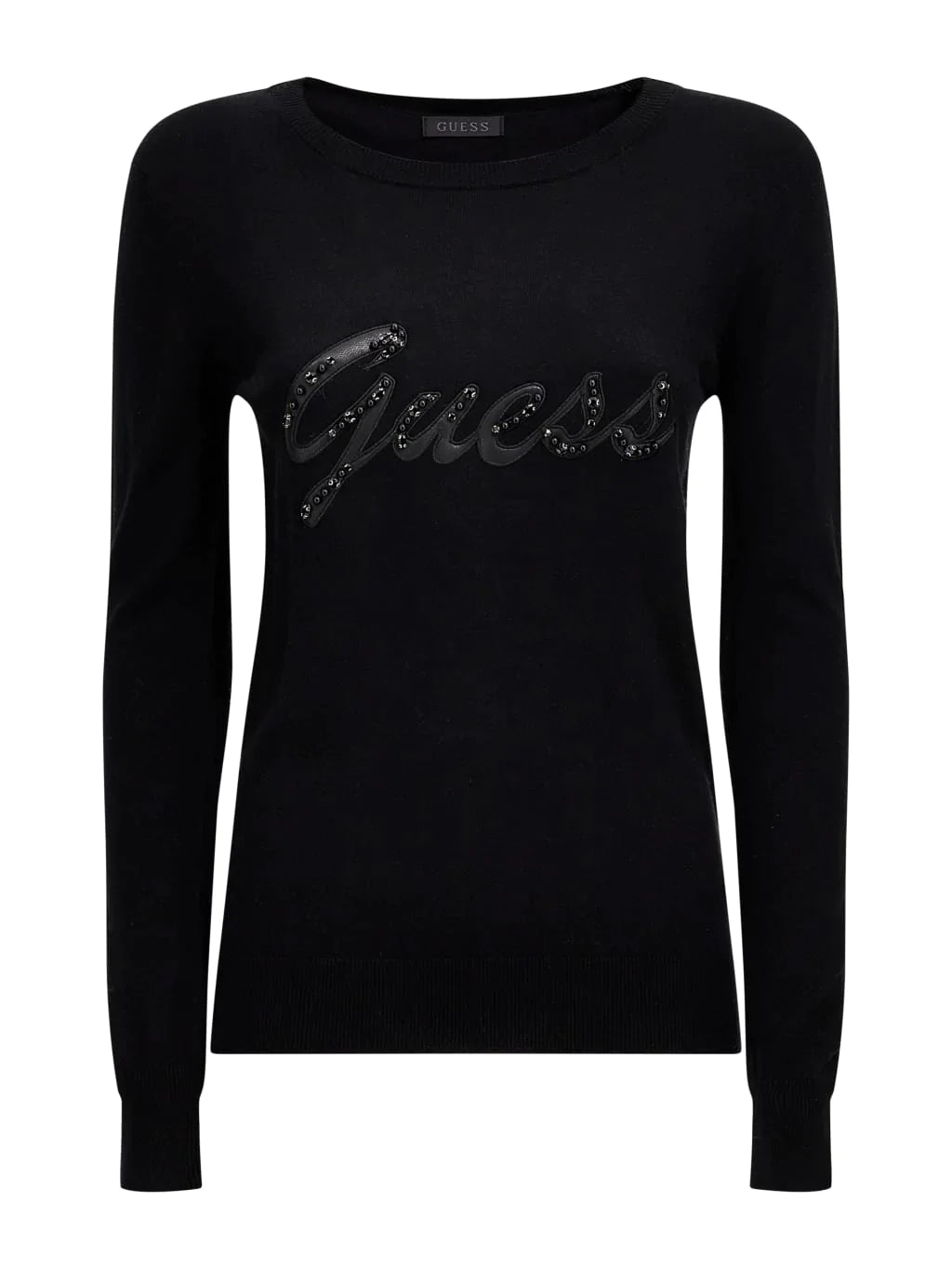 Guess sweater black discount
