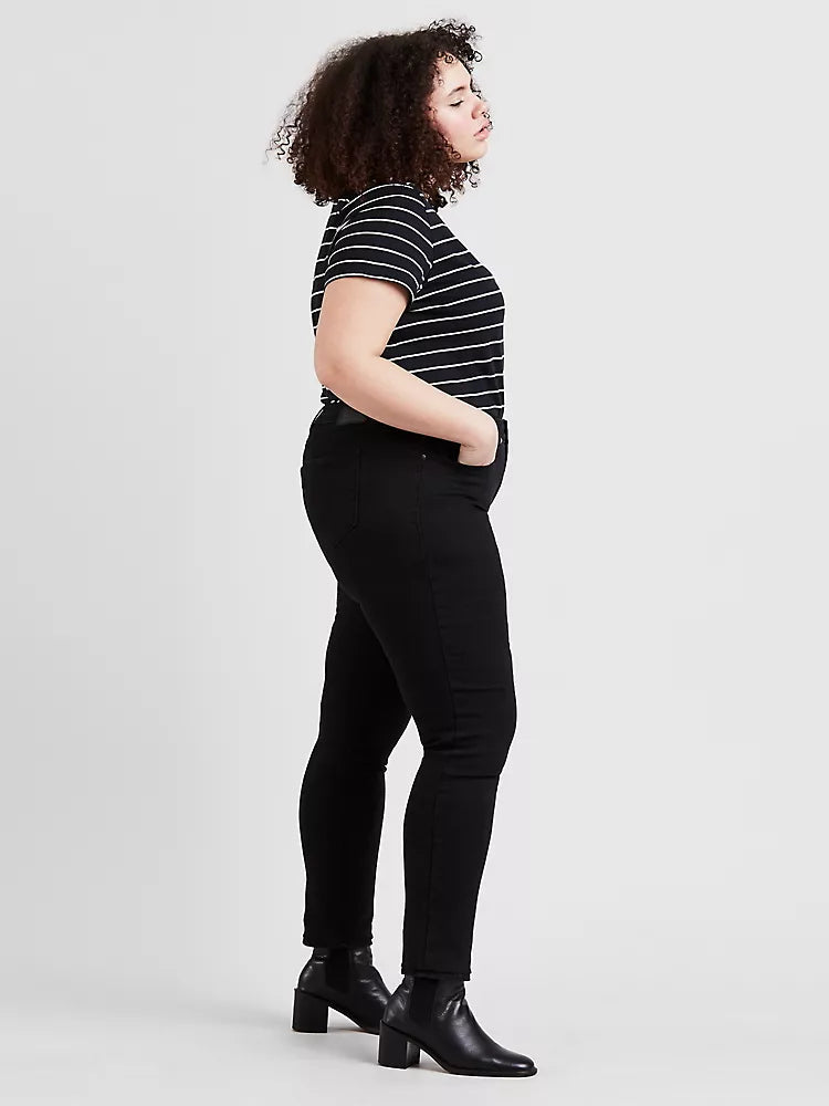 Women's Plus size Levi's 311 black jeans