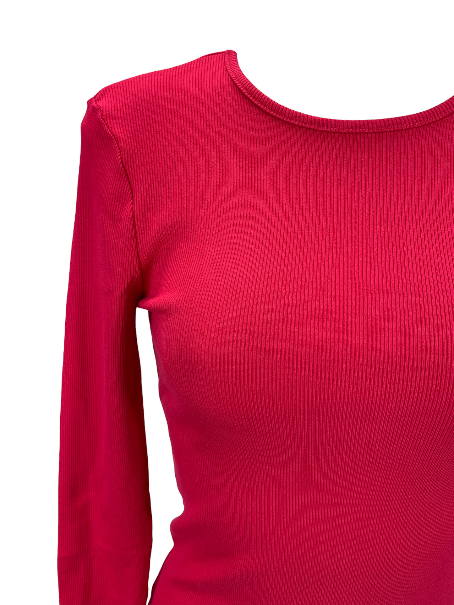 ONLY women's pink long sleeve T-shirt